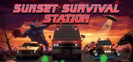 SUNSET SURVIVAL STATION — обложка