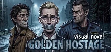 Visual Novel: Golden Hostage — обложка