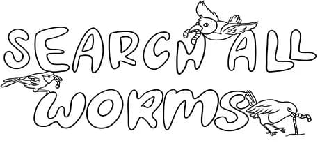 SEARCH ALL - WORMS — обложка
