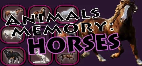 Animals Memory: Horses — обложка