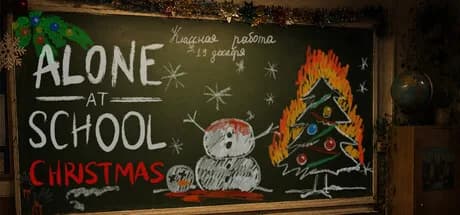 Alone at  School:Christmas — обложка