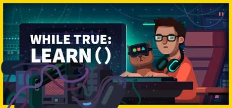while True: learn() — обложка