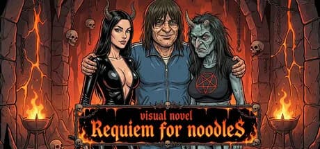 Visual Novel: Requiem for Noodles — обложка