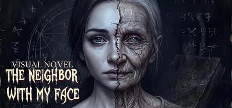 Visual Novel: The Neighbor with My Face — обложка