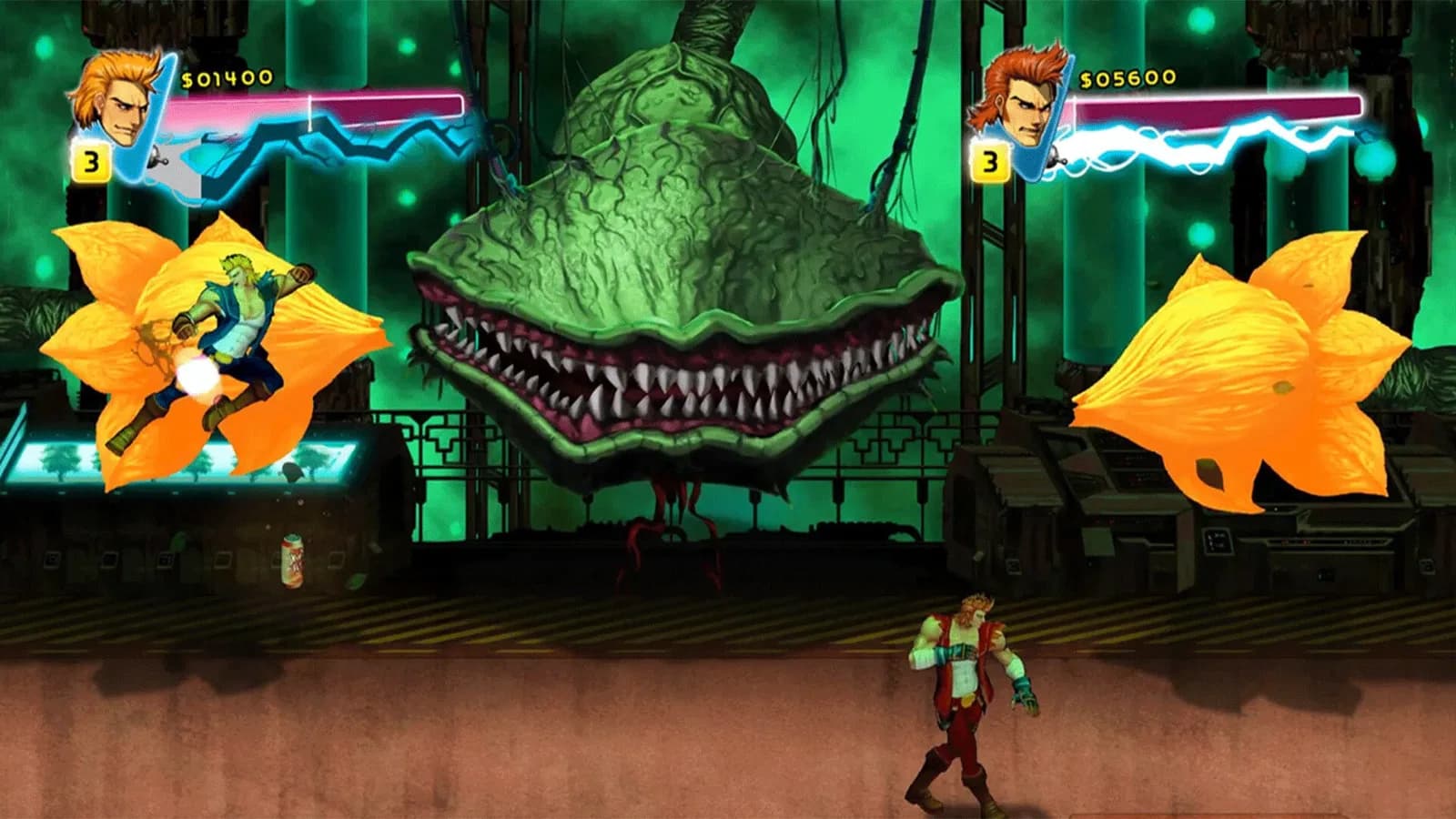 Double Dragon: Neon — скриншот