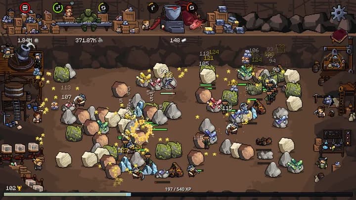 Fantasy Miner: Idle Depths вышла в Steam