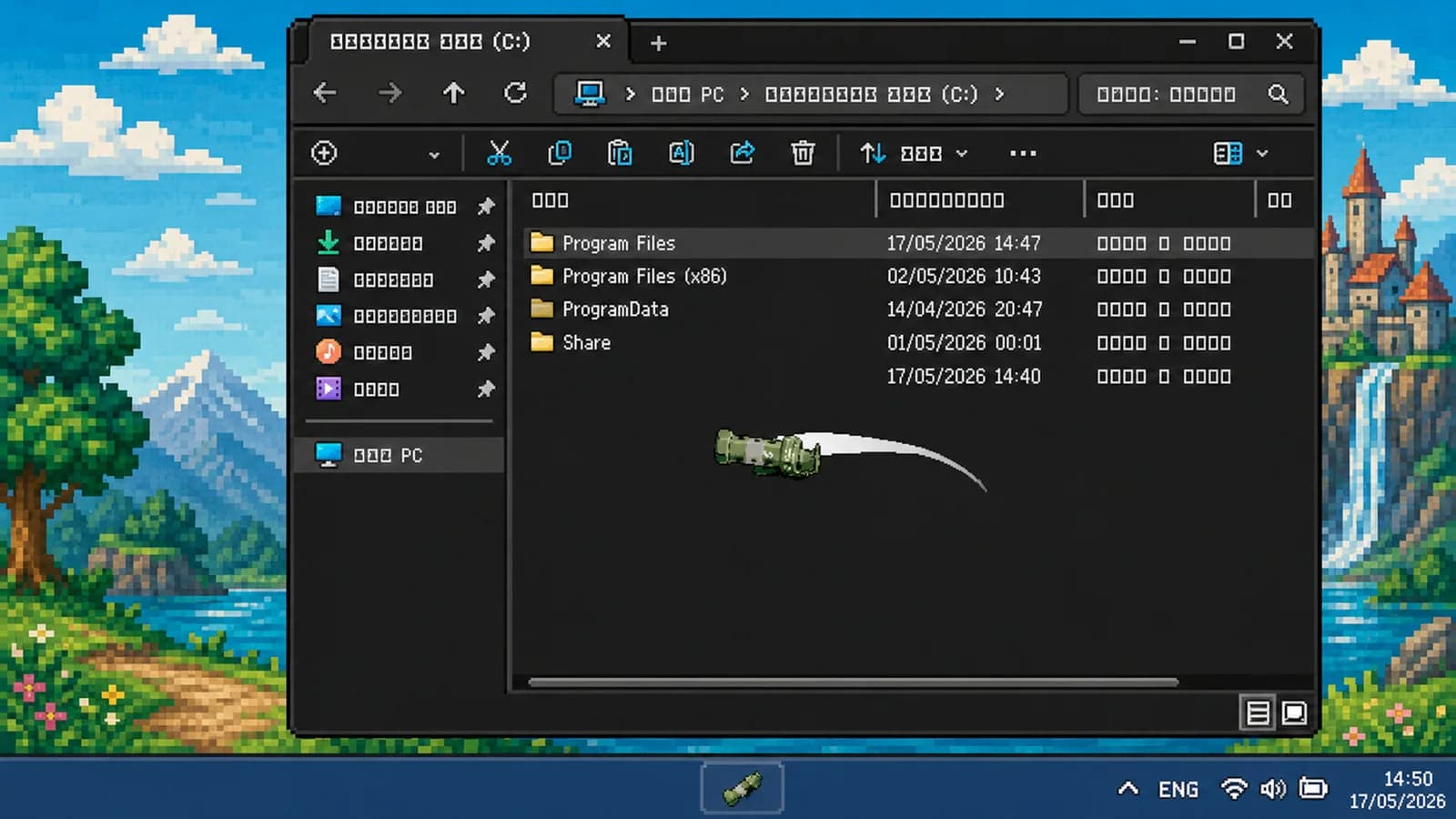 Flashbang: Desktop Idle — скриншот