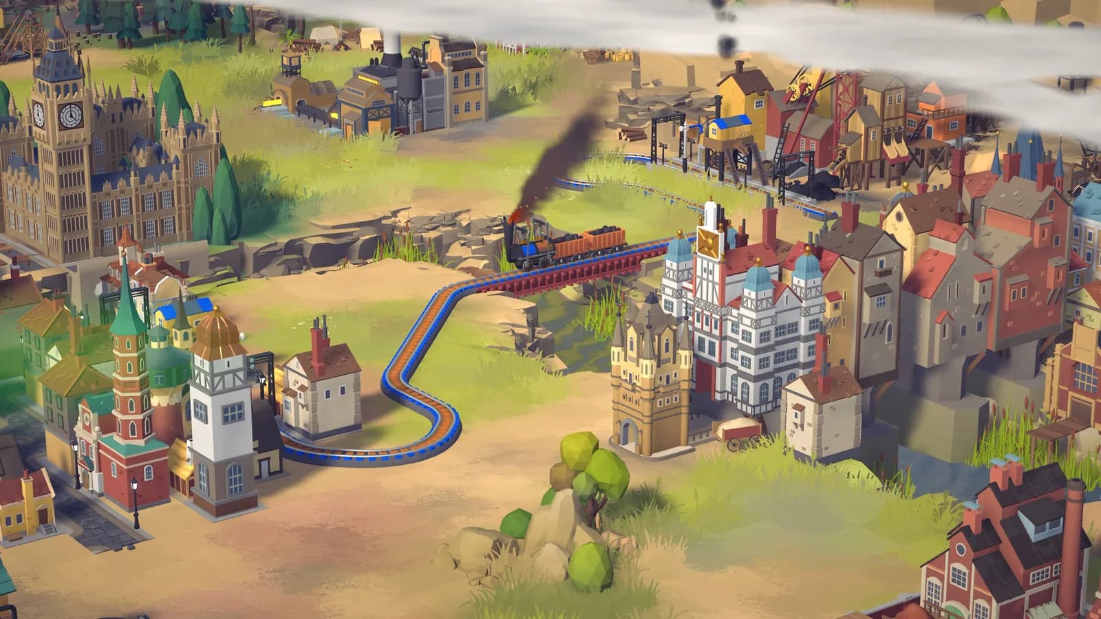 Train Valley World — скриншот