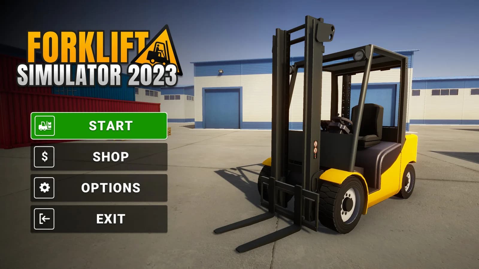 Forklift Simulator 2023 — скриншот