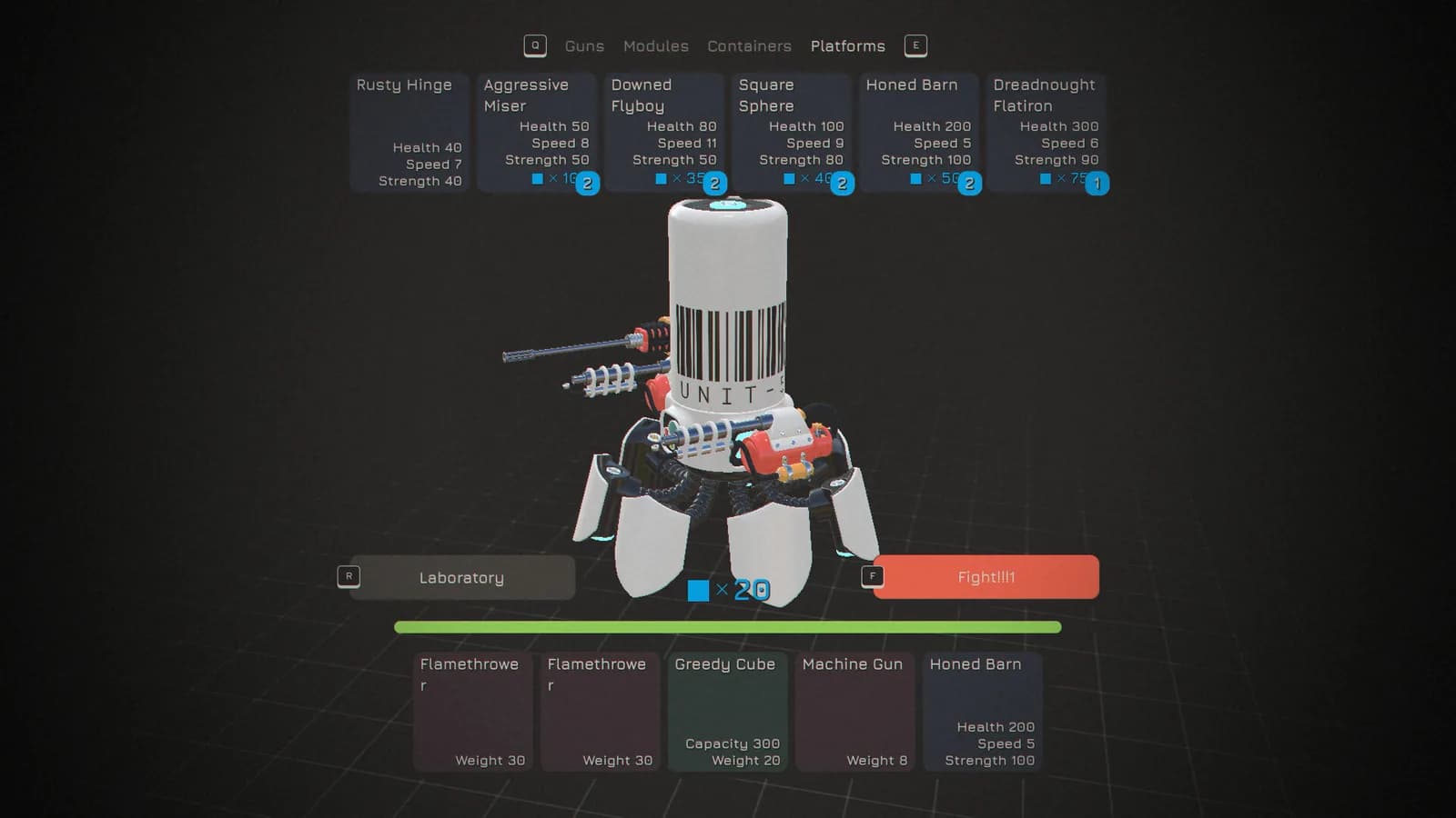 UNIT-5000 — скриншот