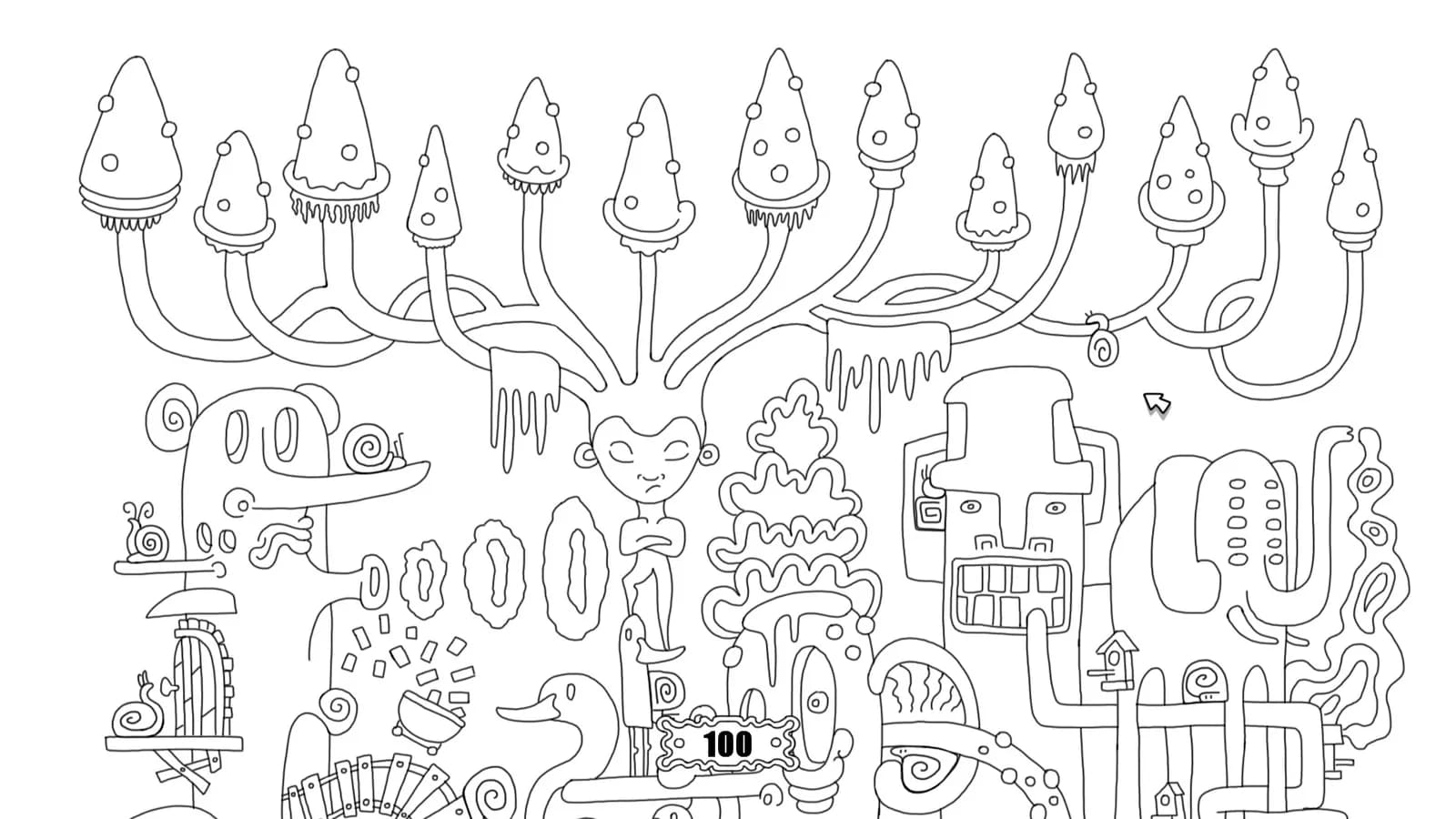 100 hidden snails — скриншот