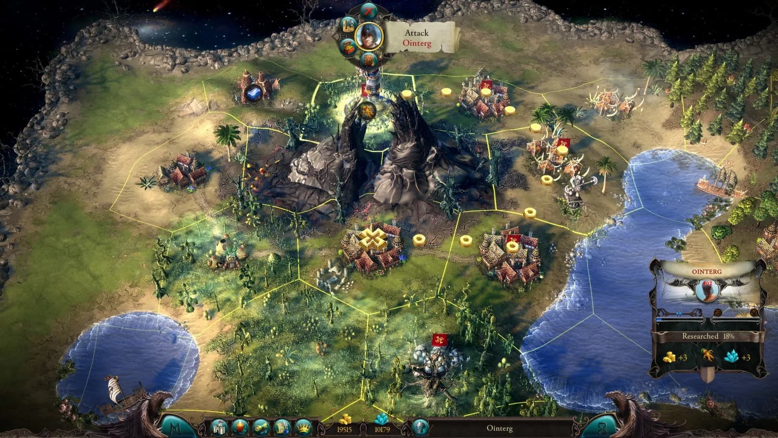 Eador. Masters of the Broken World — скриншот