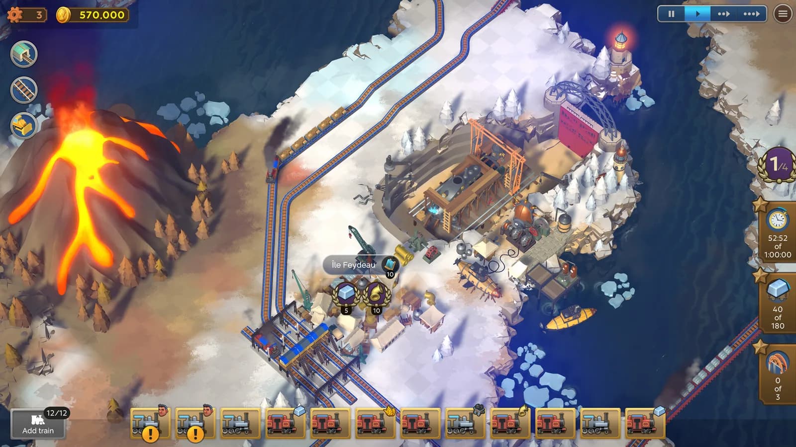 Train Valley World — скриншот