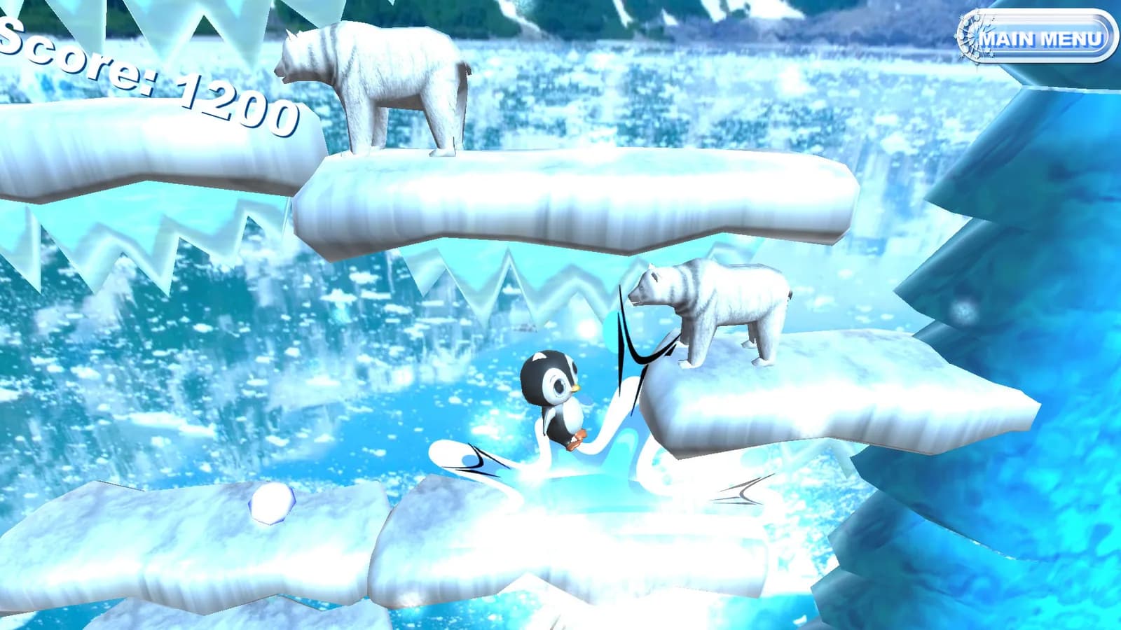 Penguin Climbing — скриншот