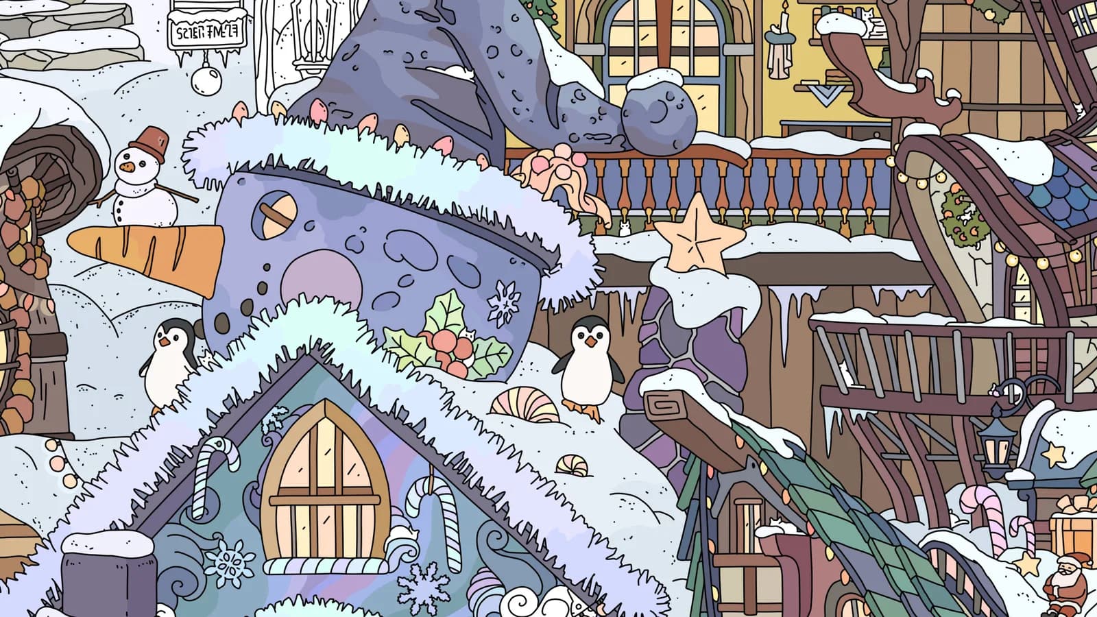 FIND KITTENS 8: Happy New Year 🎄🥂🎅 — скриншот