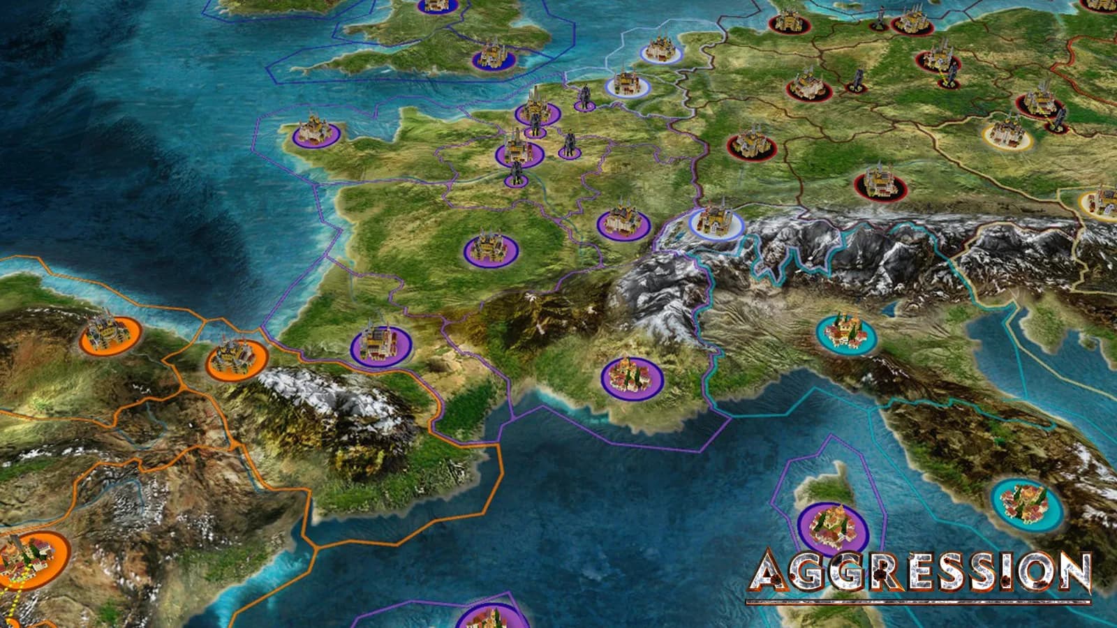 Aggression: Europe Under Fire — скриншот