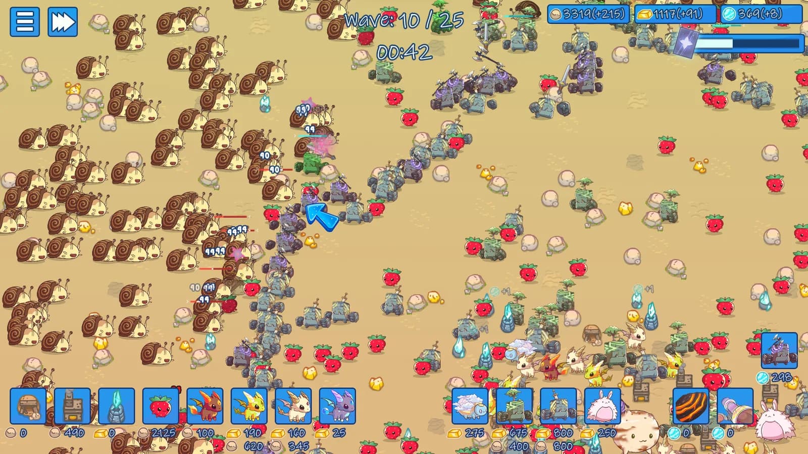 Milky Way TD SURVIVORS AUTOBATTLER RTS: Earth — скриншот