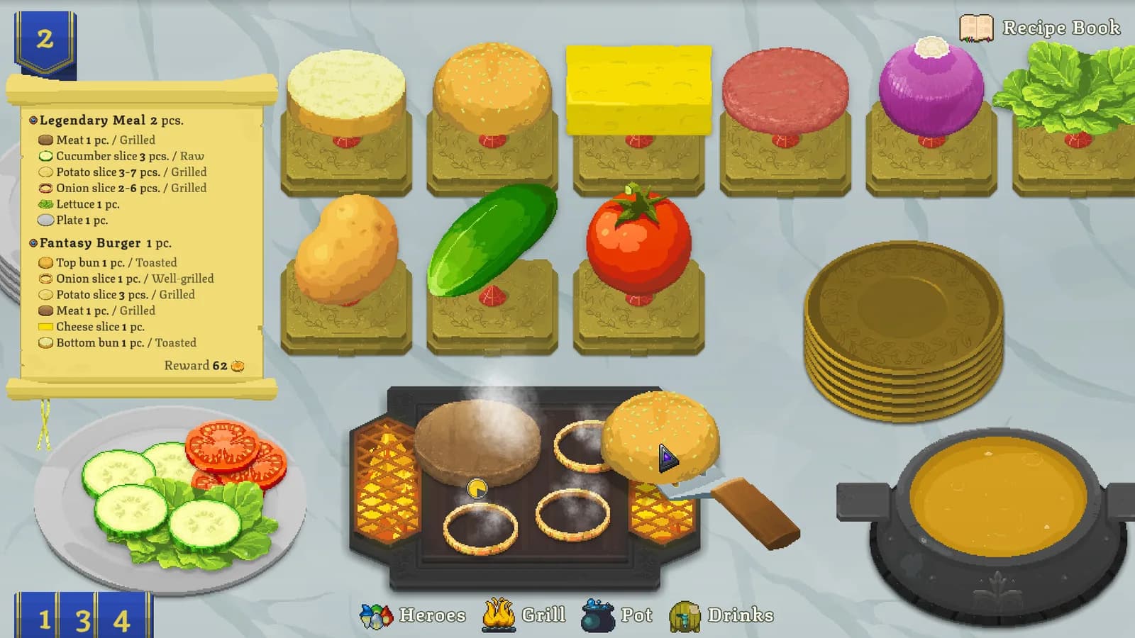 Fantasy Burger — скриншот