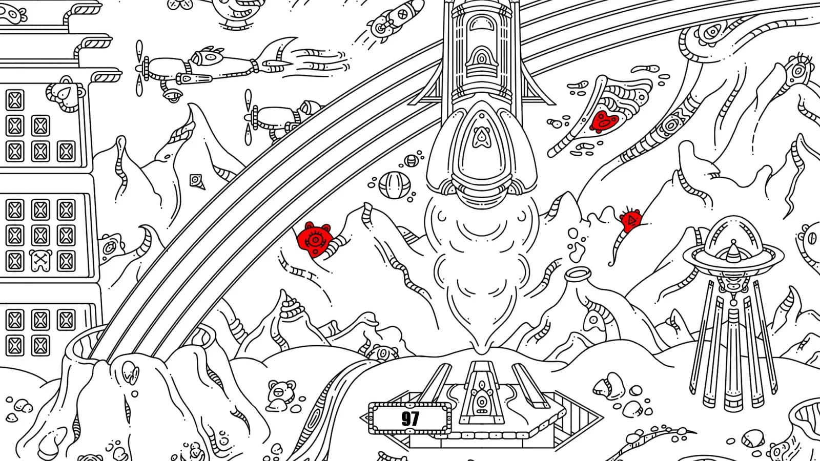 100 hidden aliens — скриншот