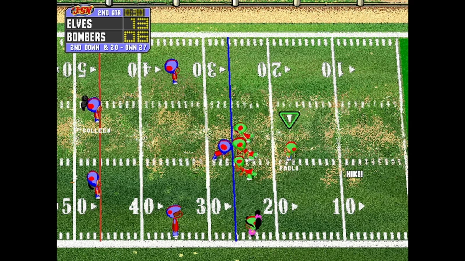Backyard Football '99 — скриншот