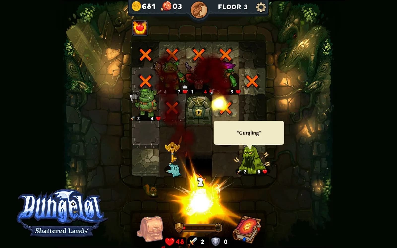 Dungelot: Shattered Lands — скриншот