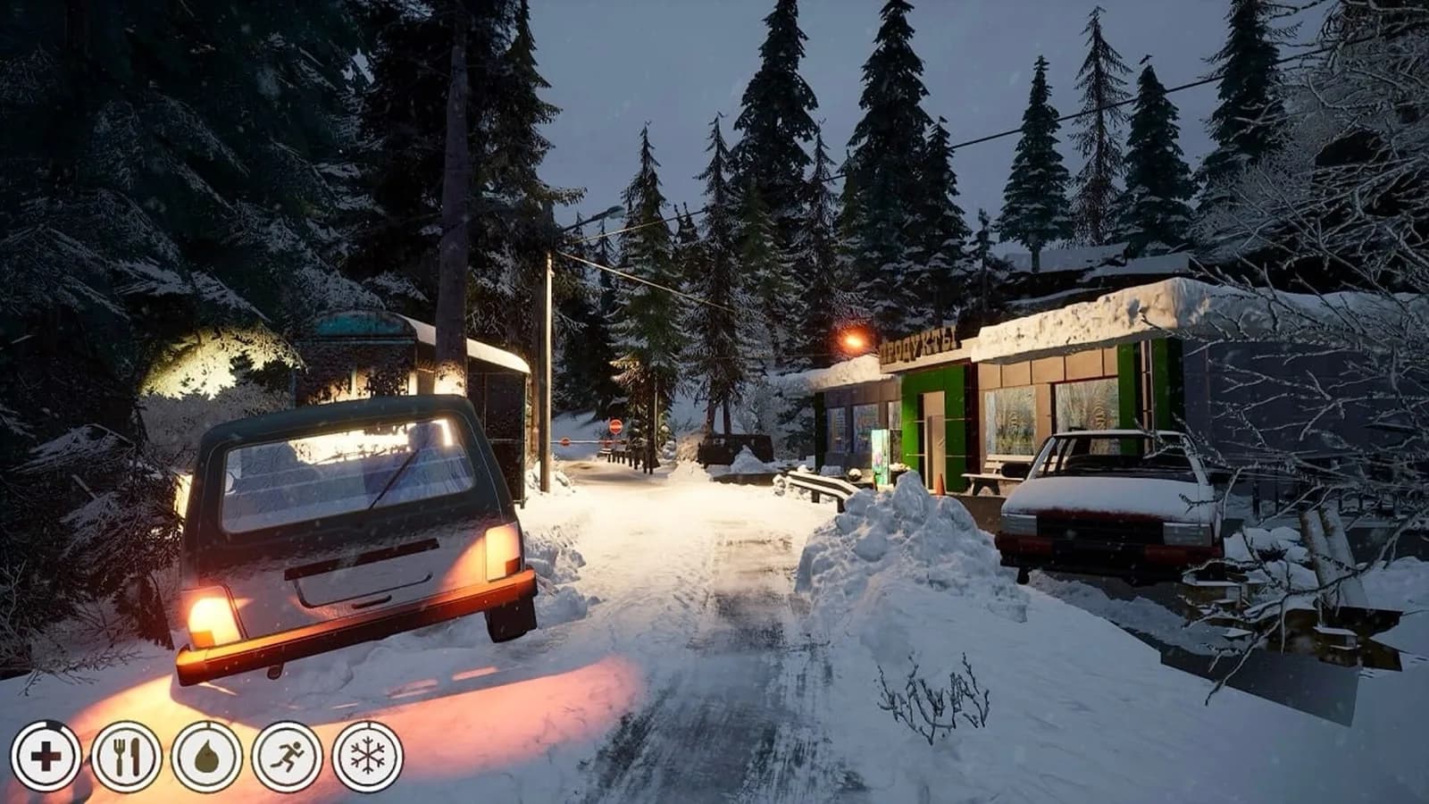 Winter Hut — скриншот
