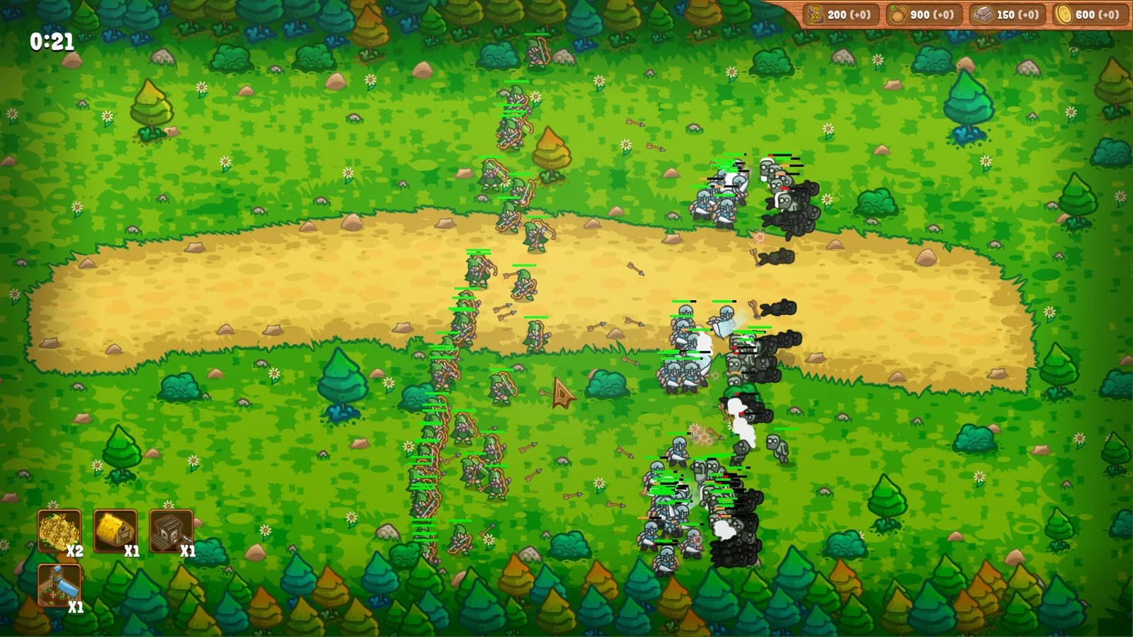 Kingdoms vs Zombies — скриншот