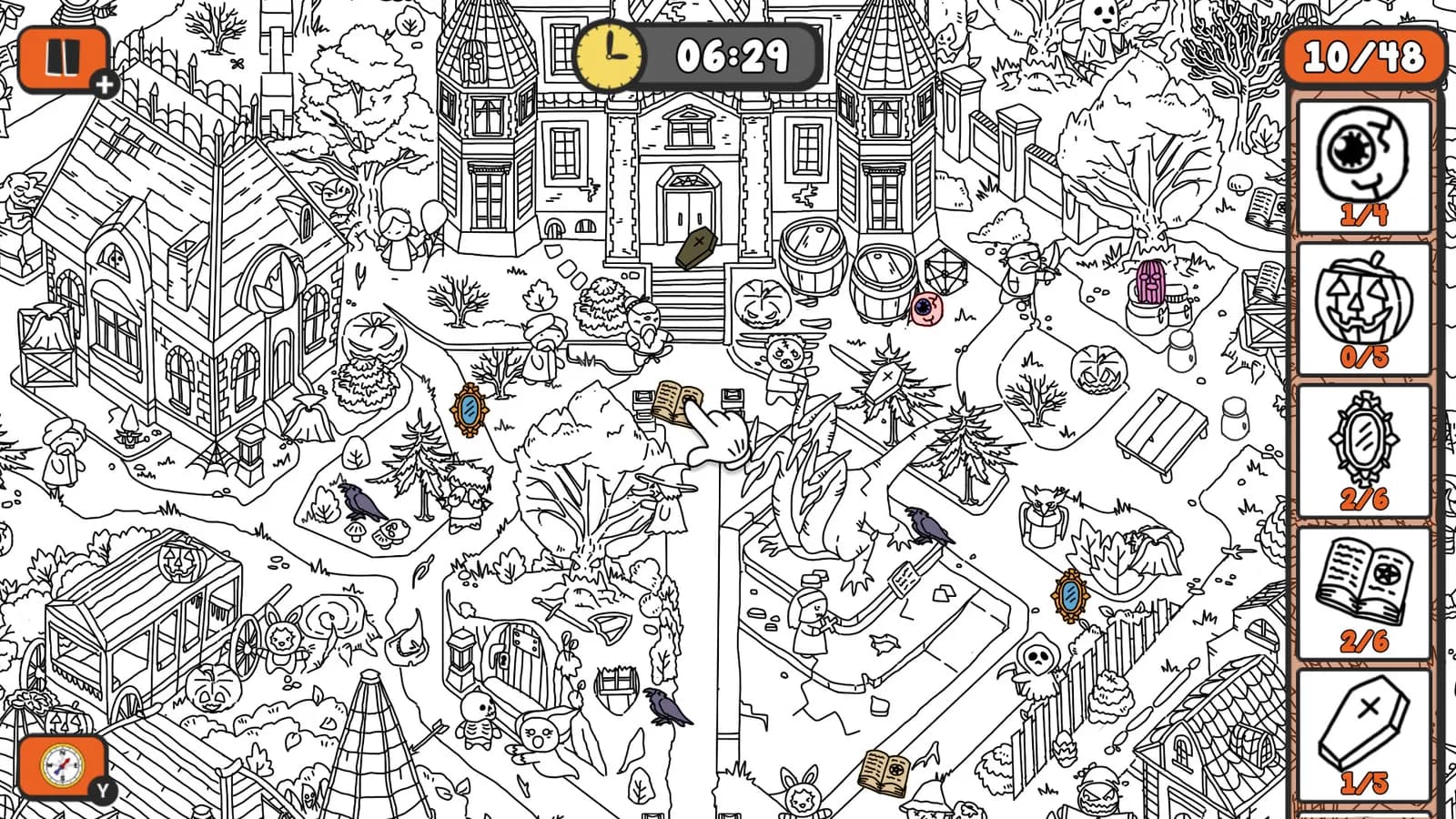 Doodle Hunt: Halloween Rush — скриншот