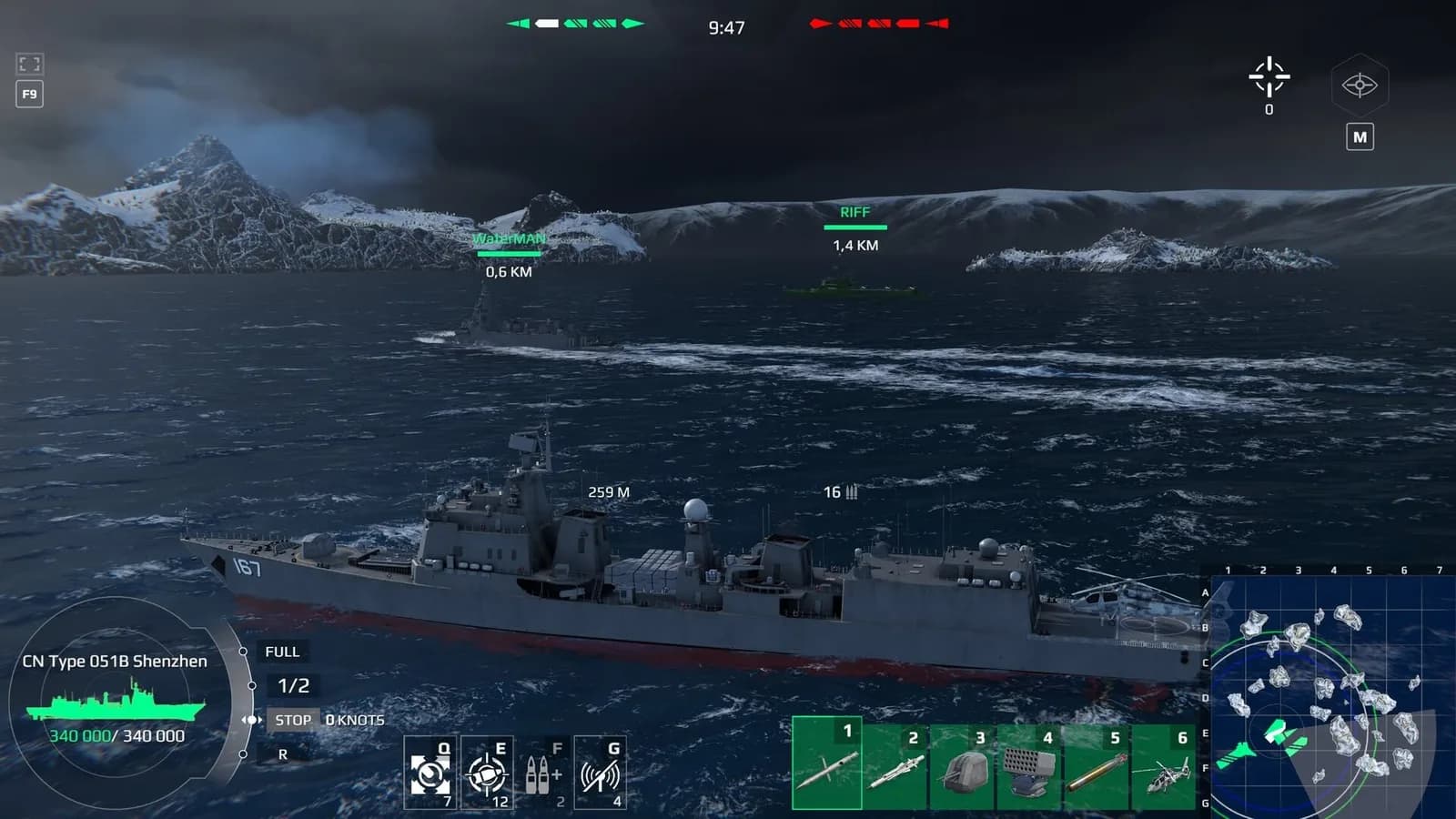 Modern Warships — скриншот