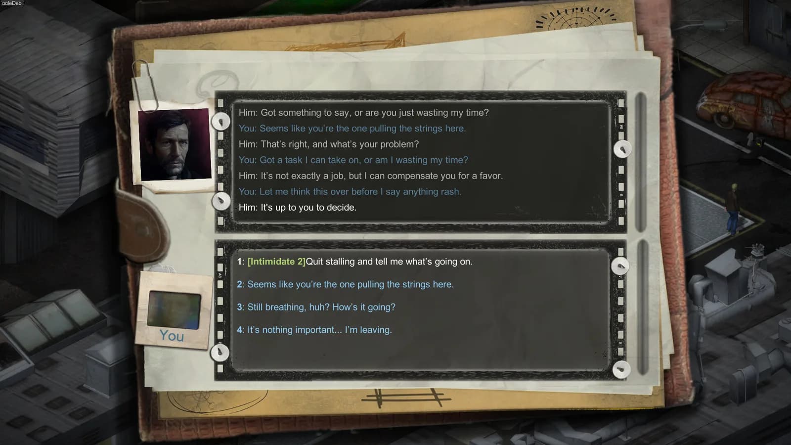 Crux Diaries RPG — скриншот