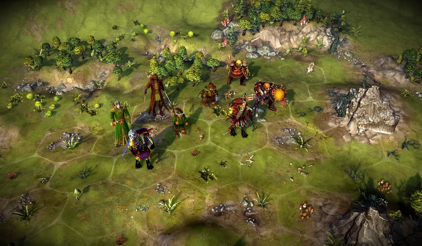 Eador. Masters of the Broken World - Allied Forces — скриншот