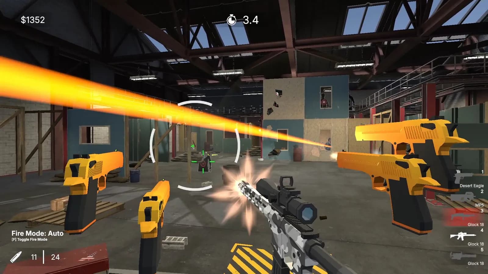 Counter Targets Clicker — скриншот