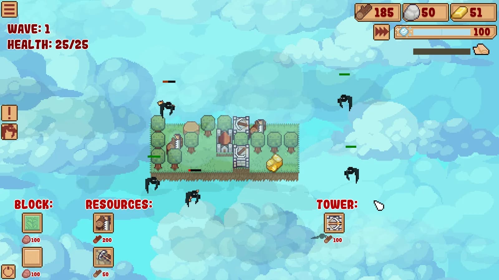 Block Tower TD — скриншот