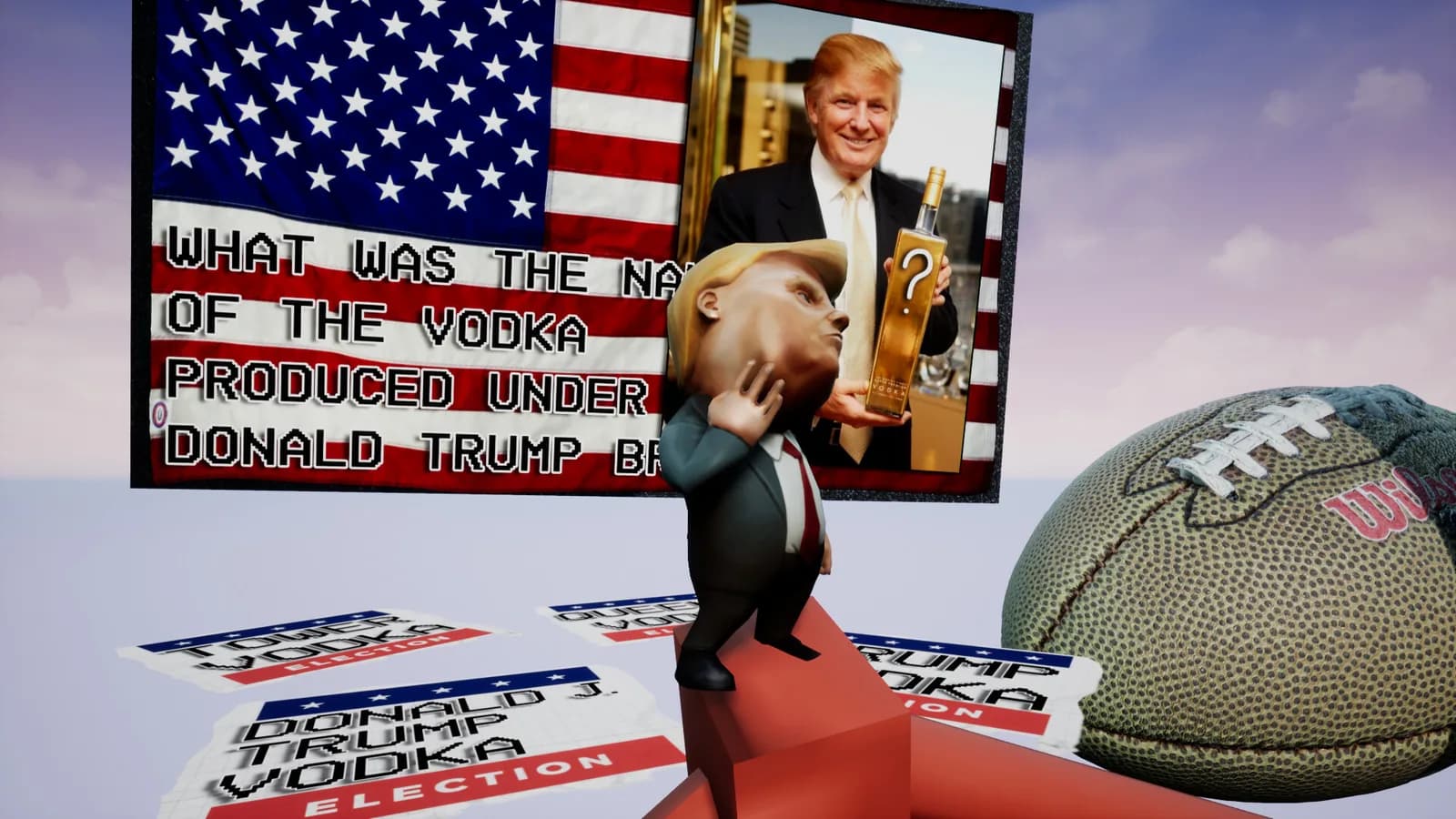 ТОЛЬКО ВВЕРХ: ТРАМПА В ПРЕЗИДЕНТЫ — скриншот