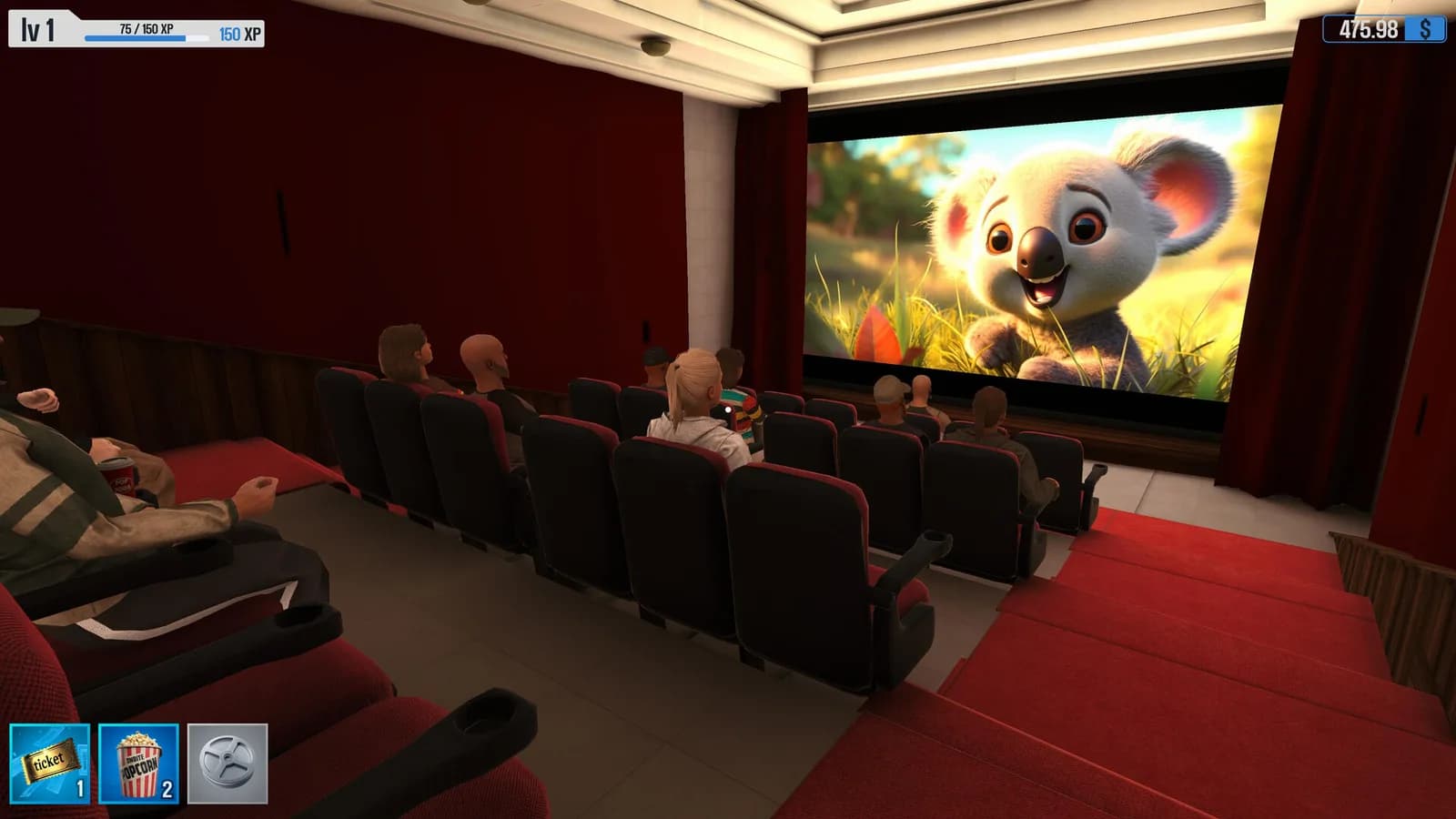 Cinema Manager Simulator — скриншот
