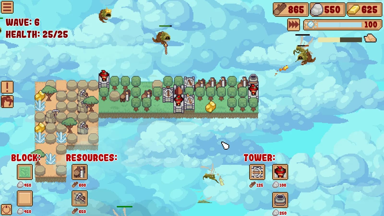 Block Tower TD — скриншот