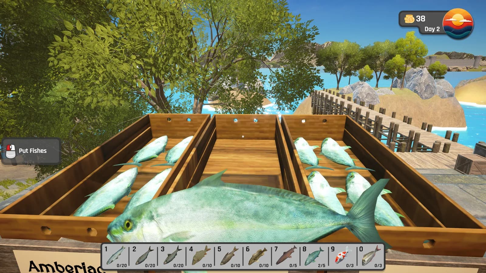 Sea Town - Fish Market Simulator — скриншот