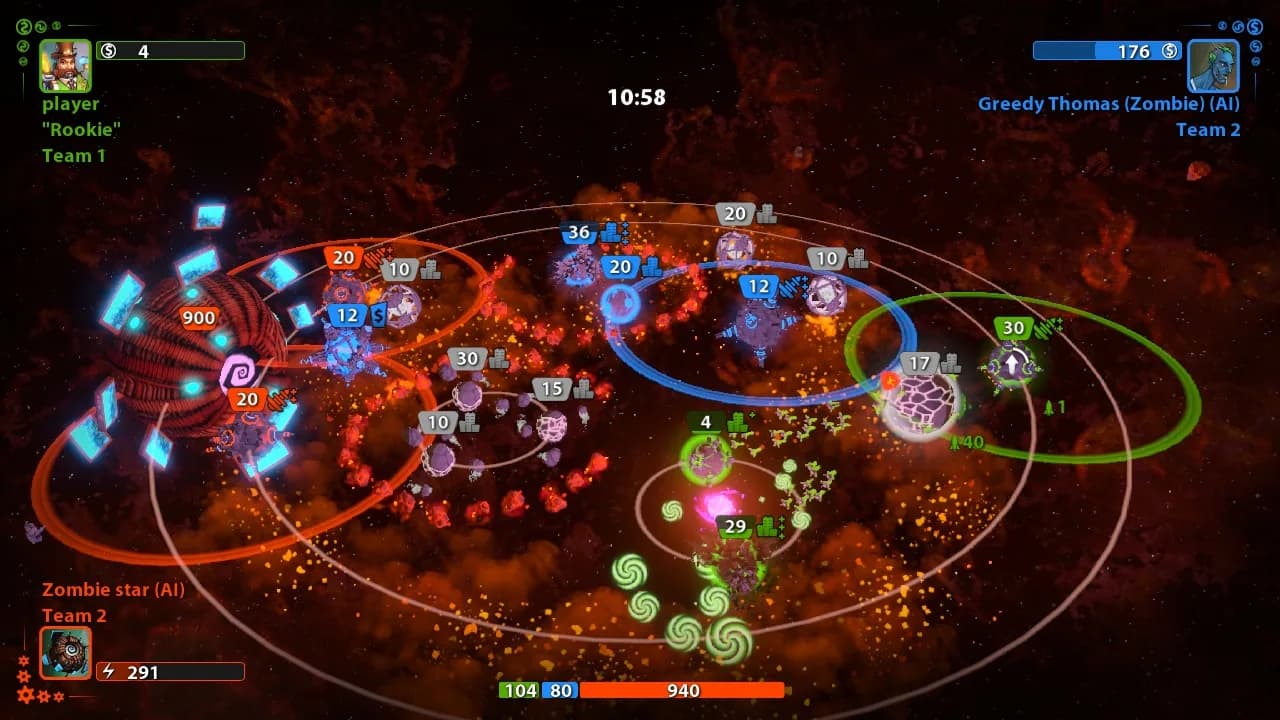 Planets Under Attack — скриншот