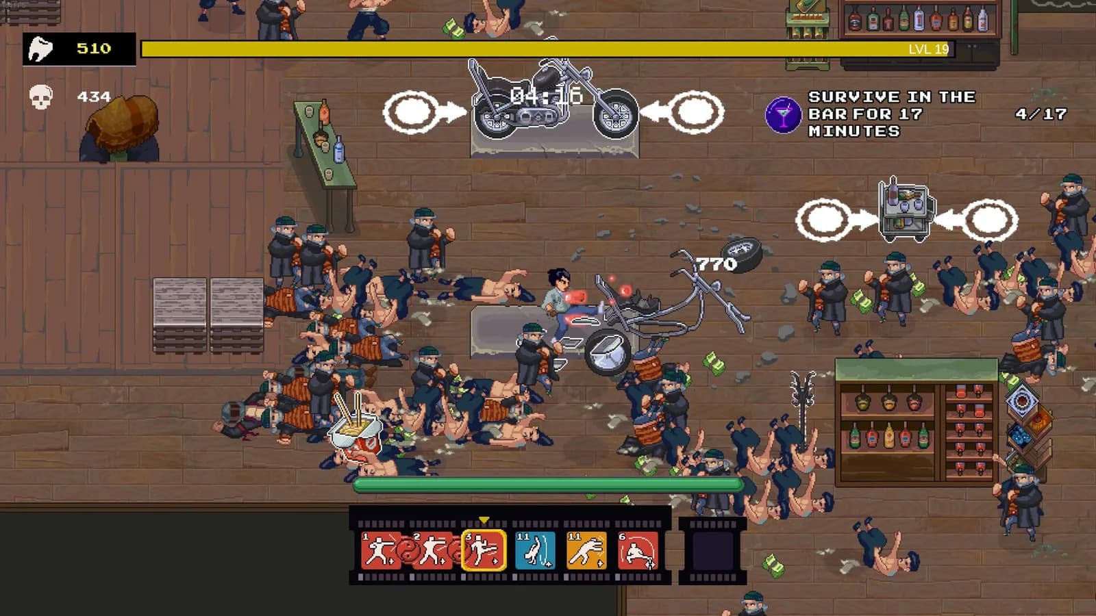Karate Survivor — скриншот