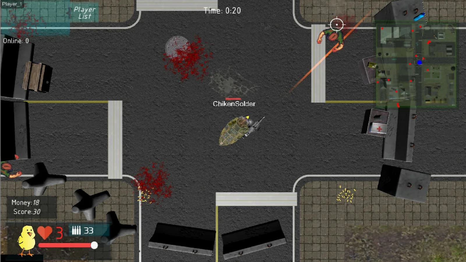 Chicken Wars — скриншот