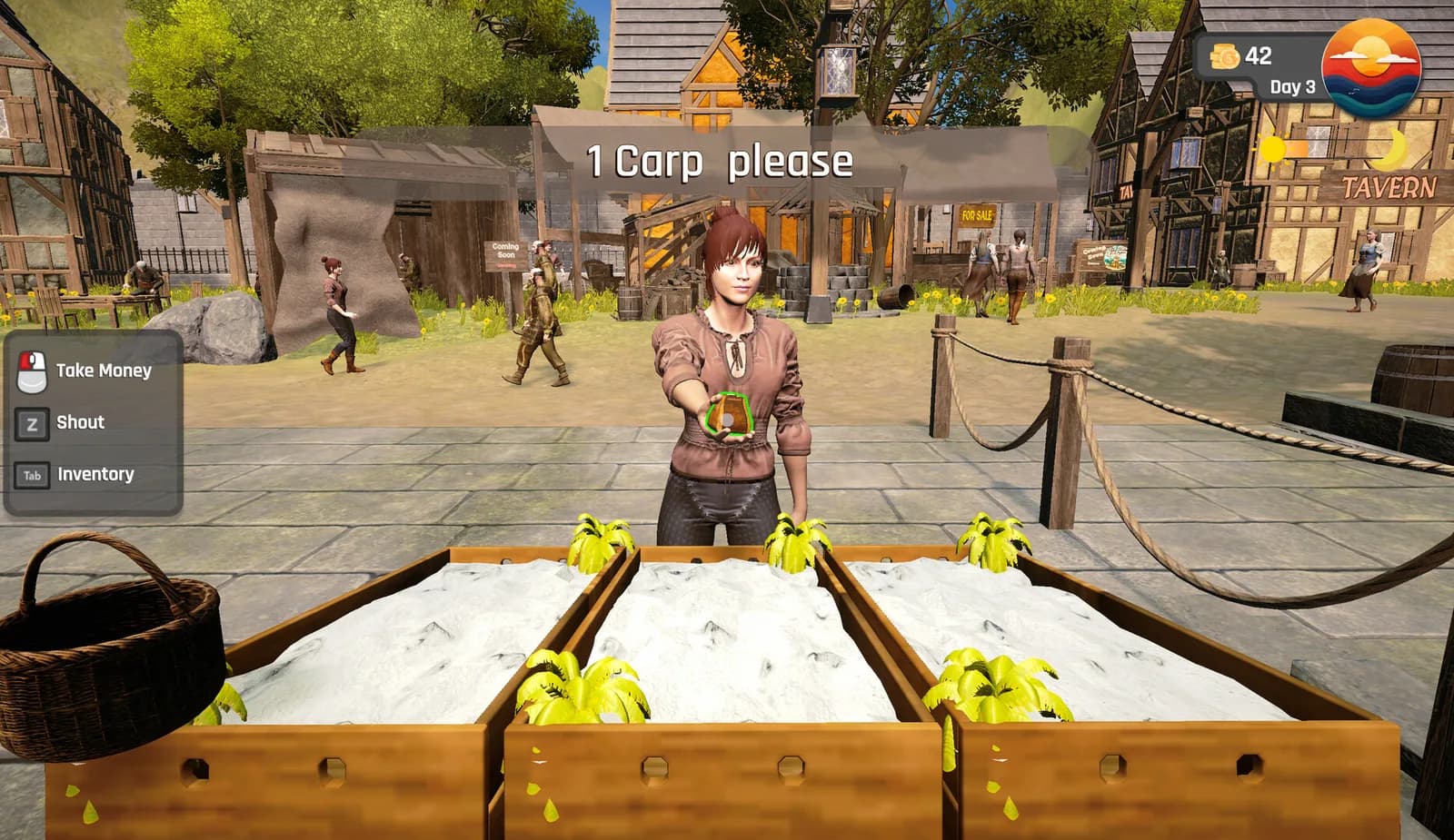 Sea Town - Fish Market Simulator — скриншот