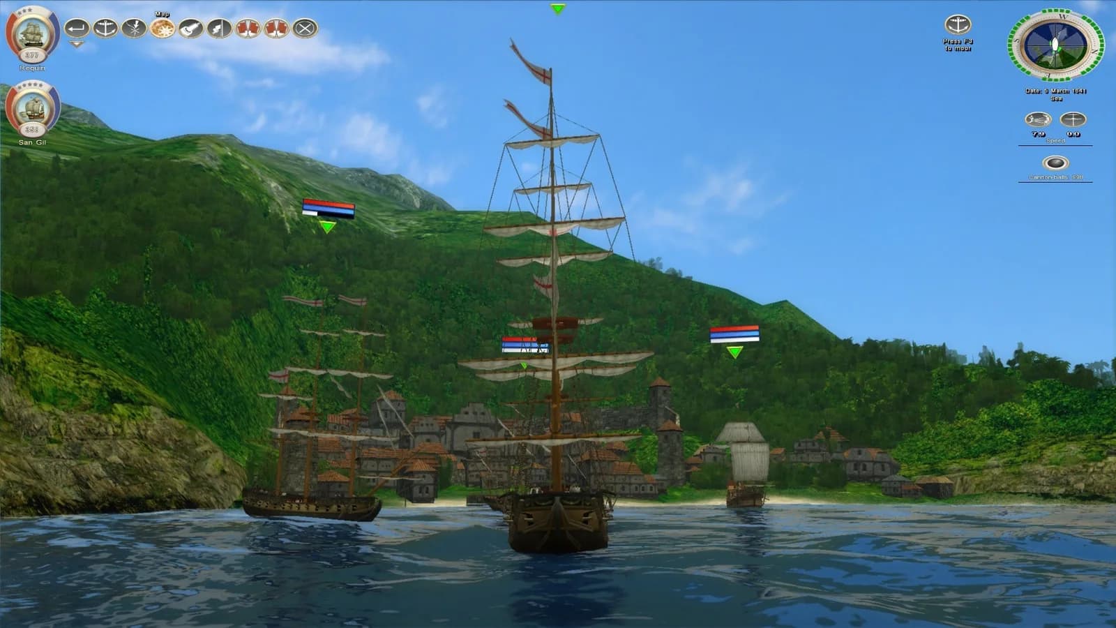 Sea Dogs: Caribbean Tales — скриншот