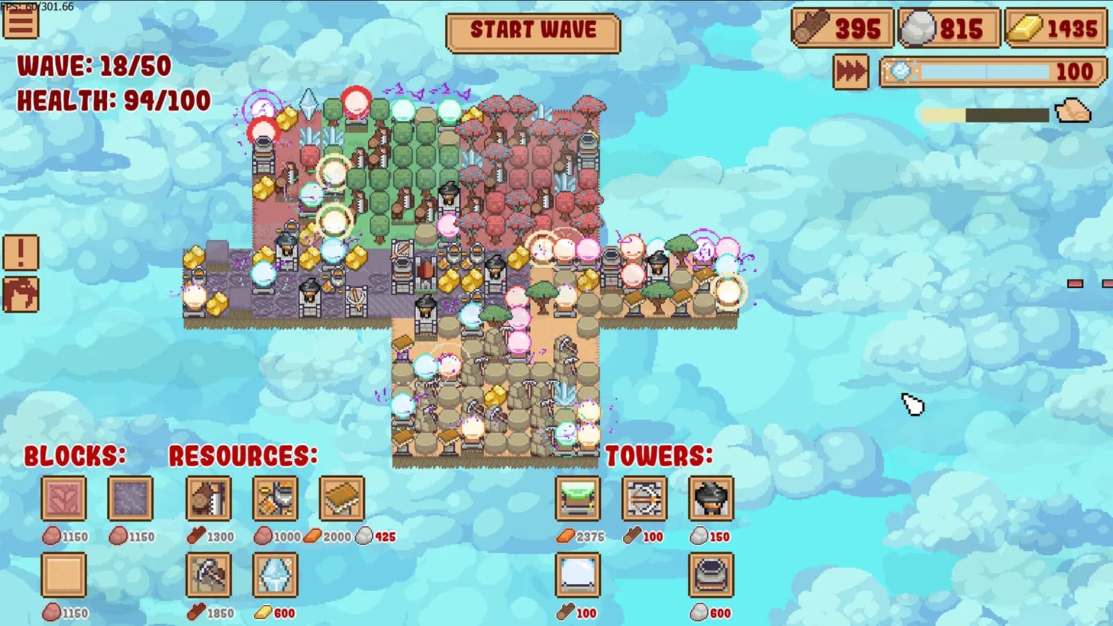 Block Tower TD — скриншот