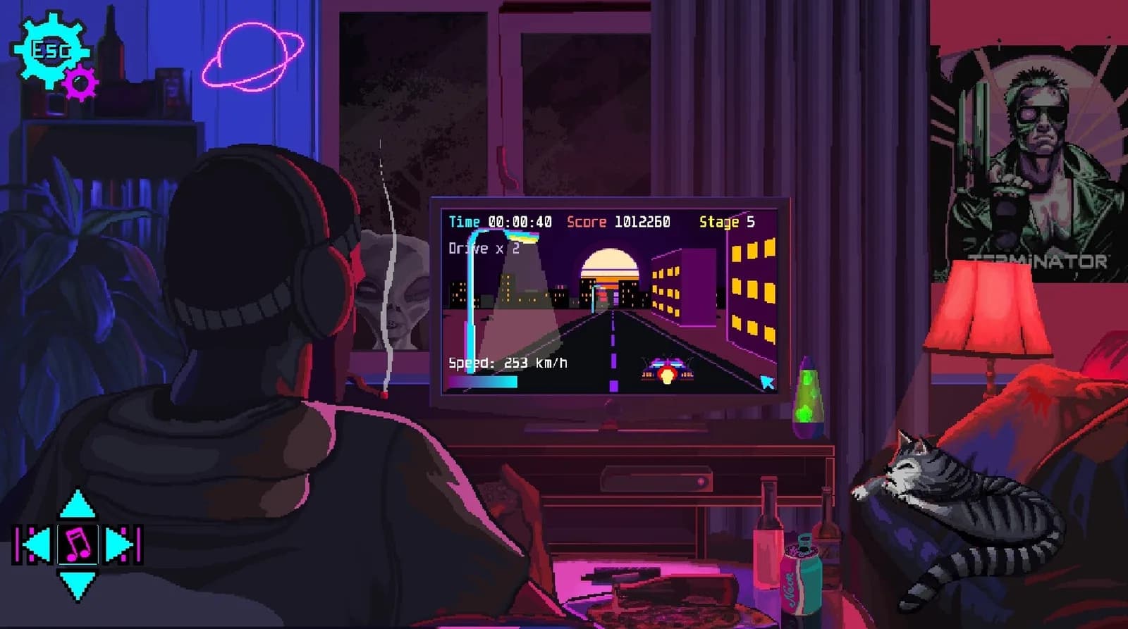 Neon Doomer 85 — скриншот