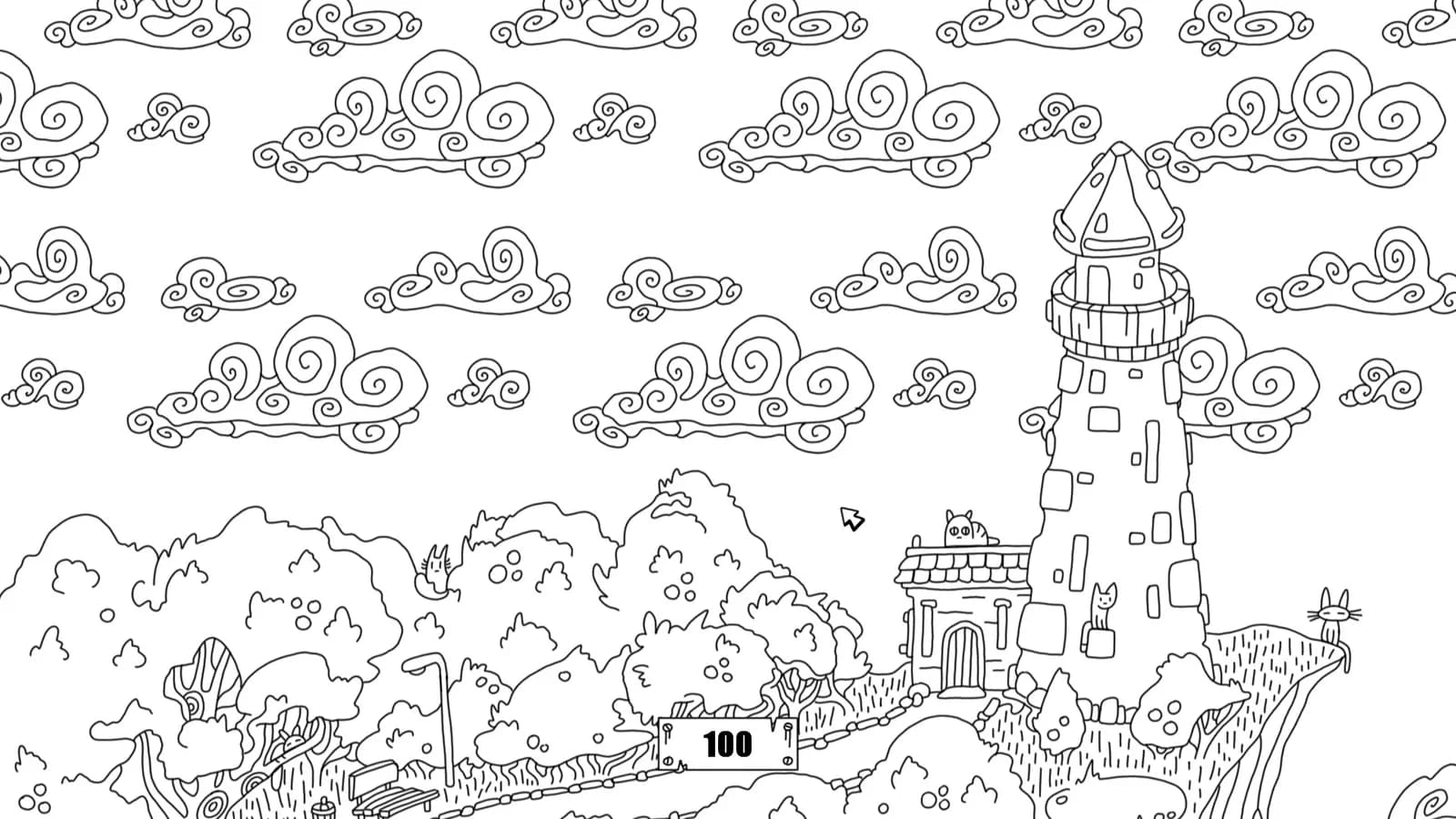 100 hidden cats 2 — скриншот