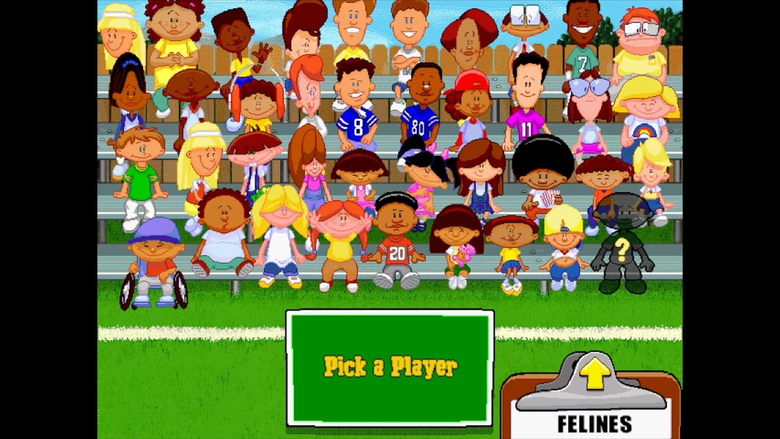 Backyard Football '99 — скриншот