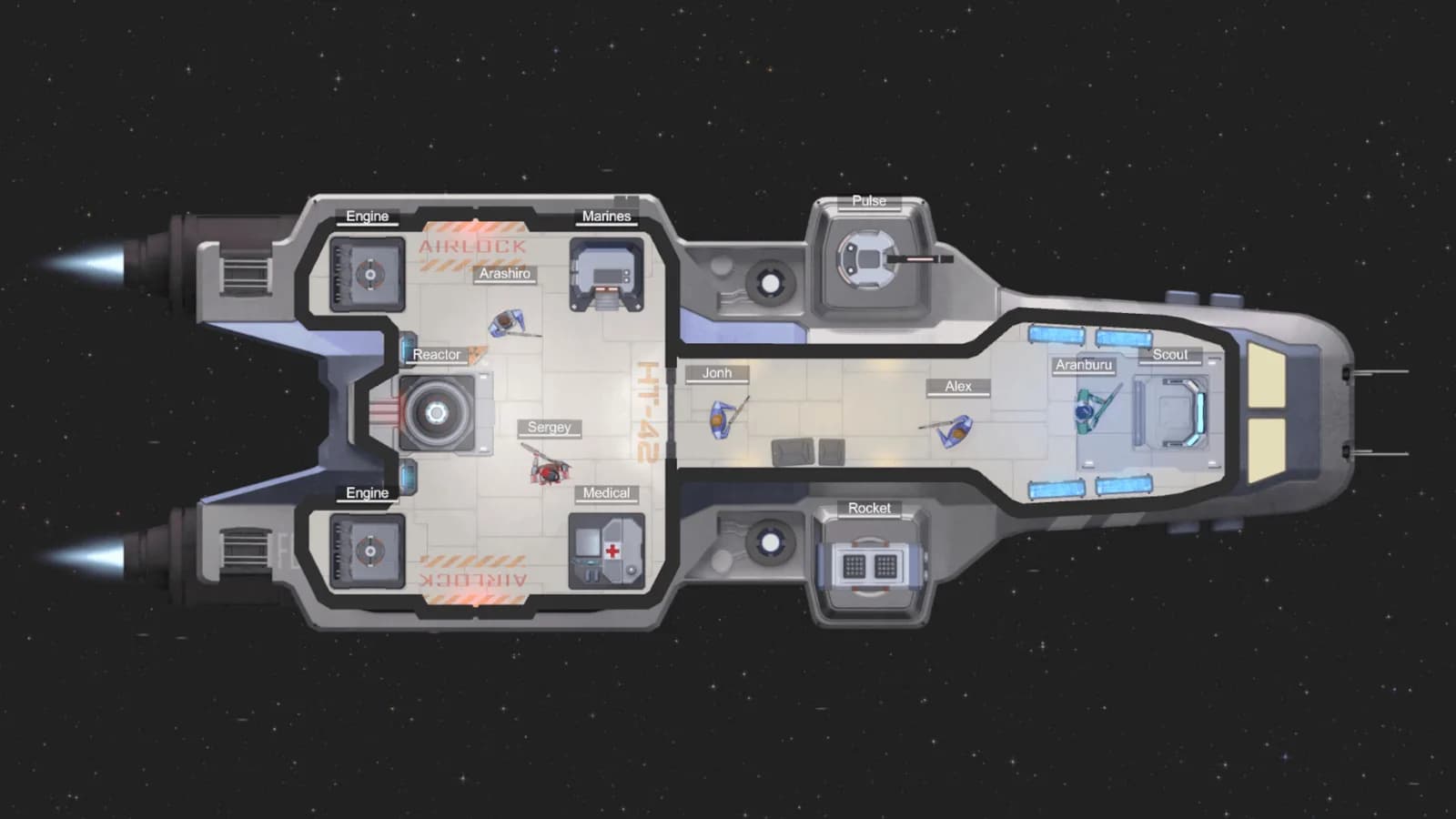 Spaceship Commander — скриншот