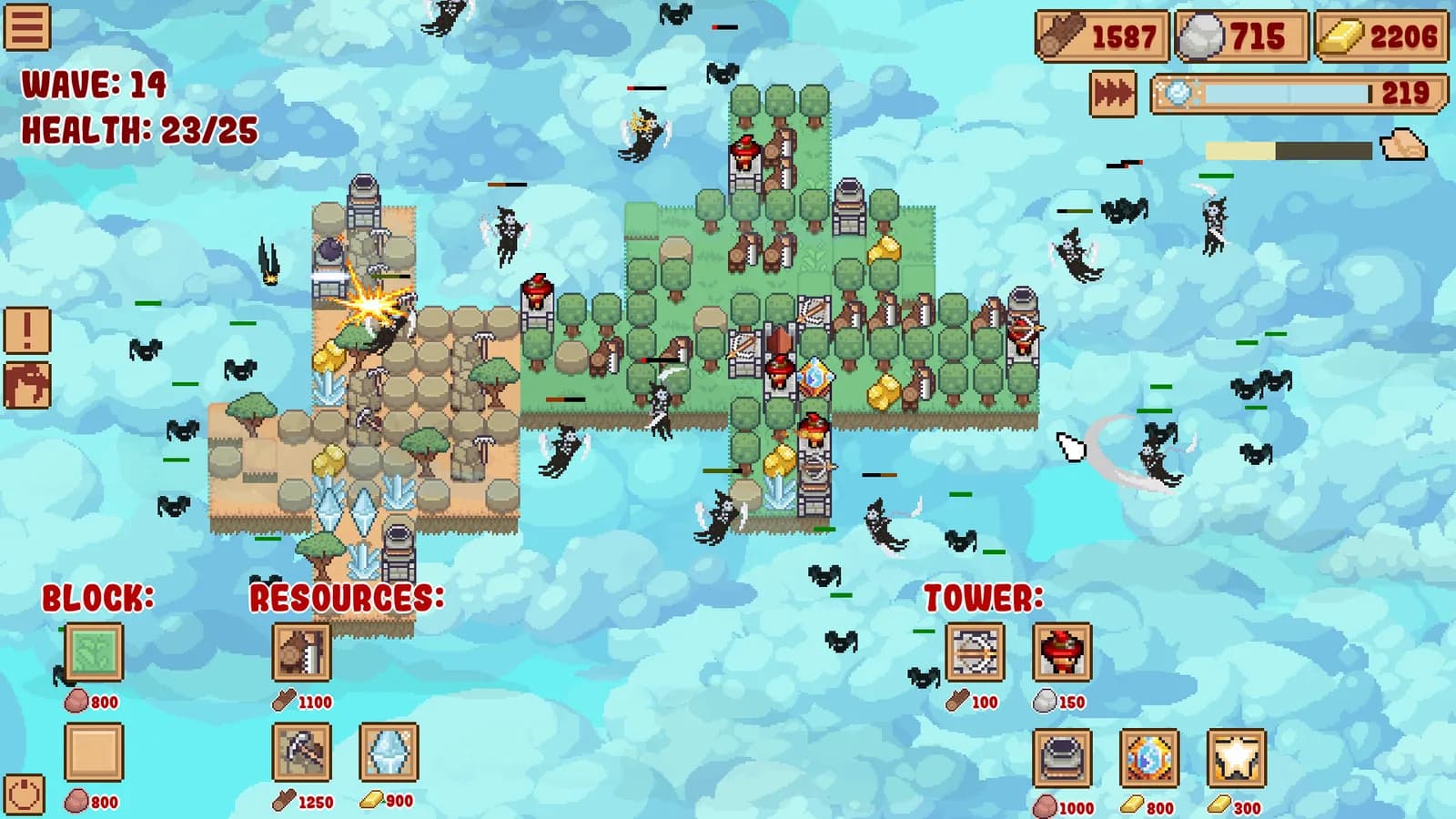 Block Tower TD — скриншот