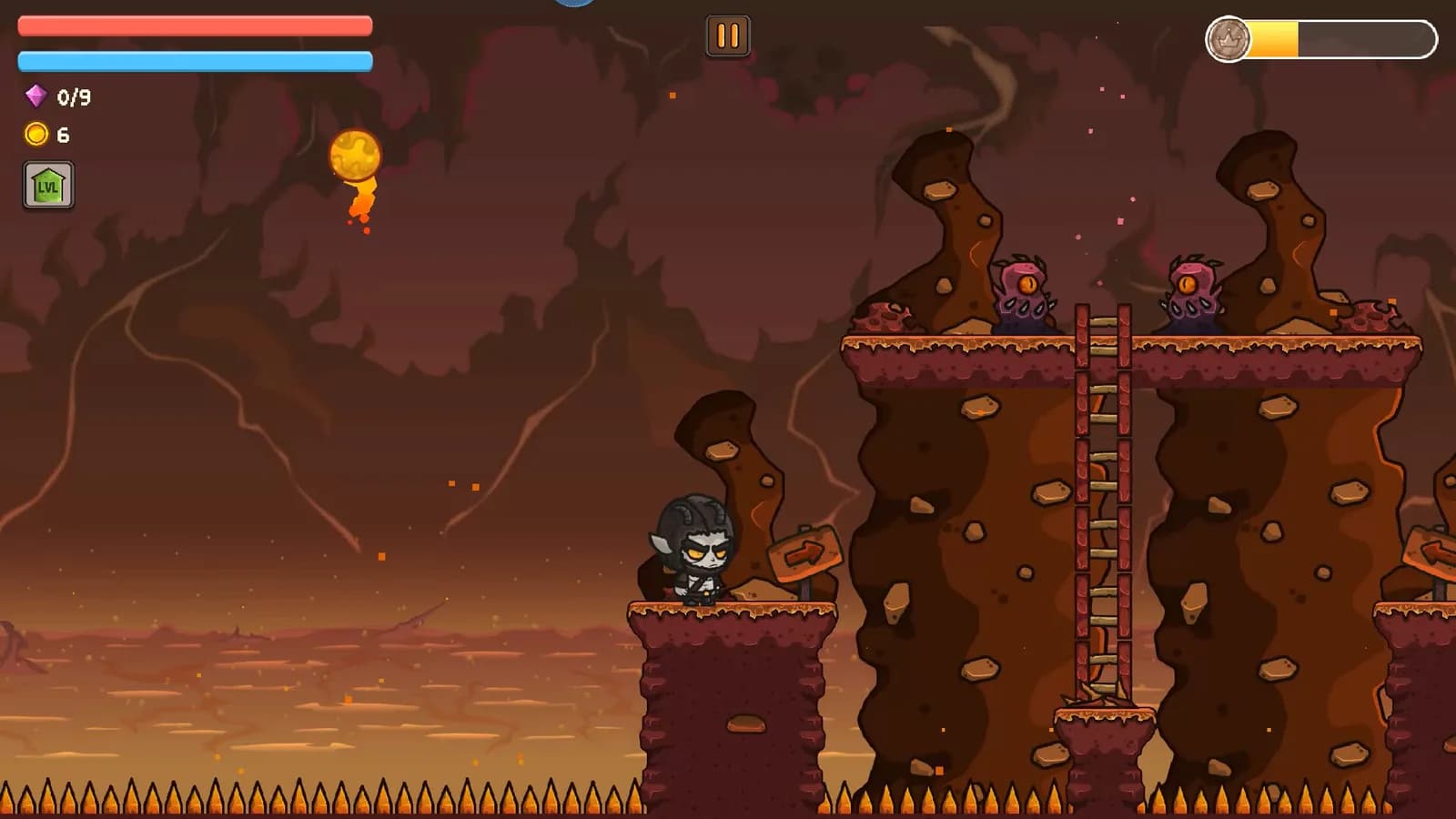 DarkLight: Platformer — скриншот