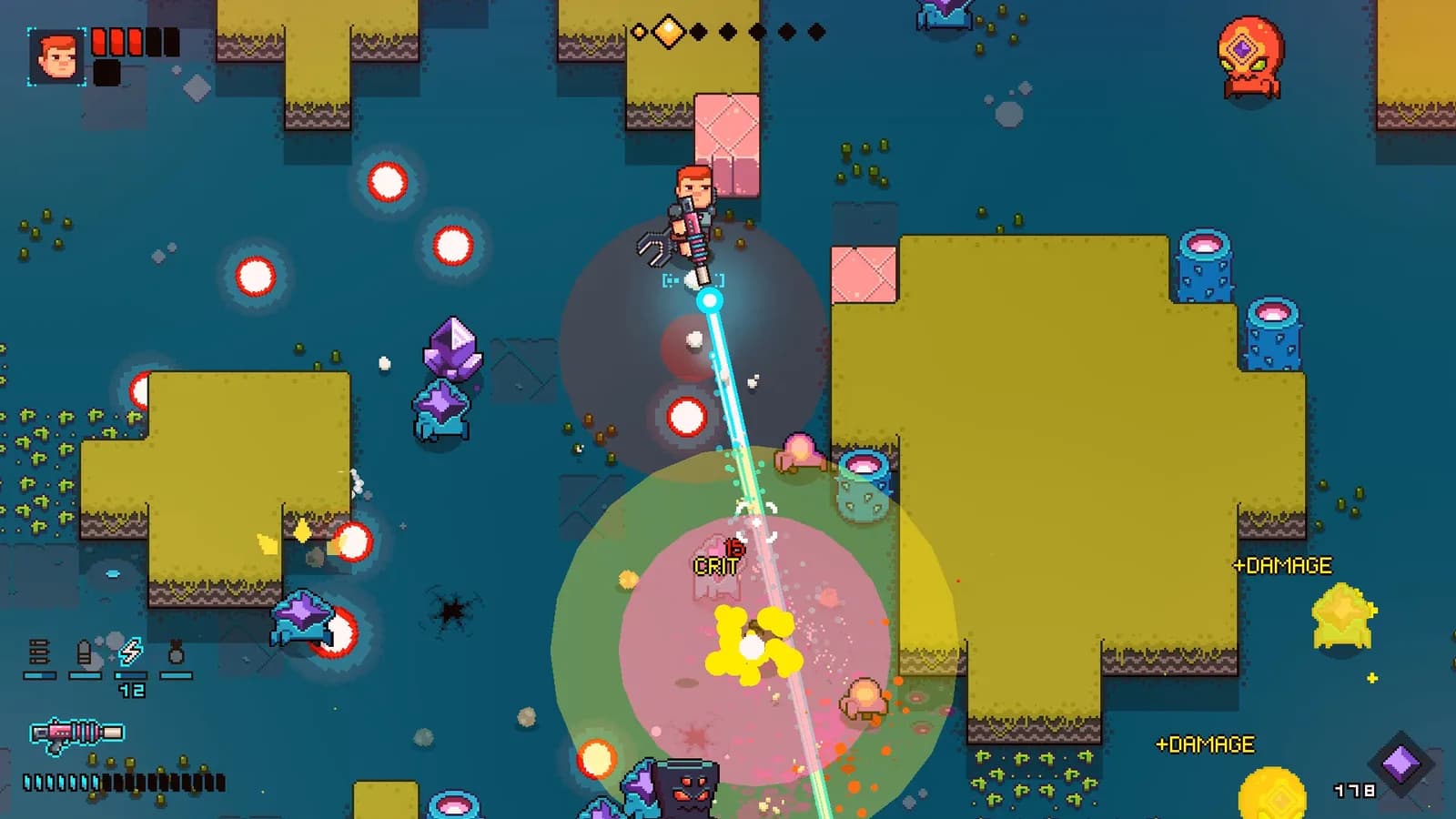 Space Robinson: Hardcore Roguelike Action — скриншот